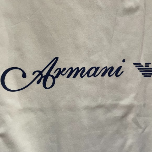 Armani Baby and Holt Renfrew Collaboration Baby Blanket limited edit 30" x 26" - Picture 3 of 11